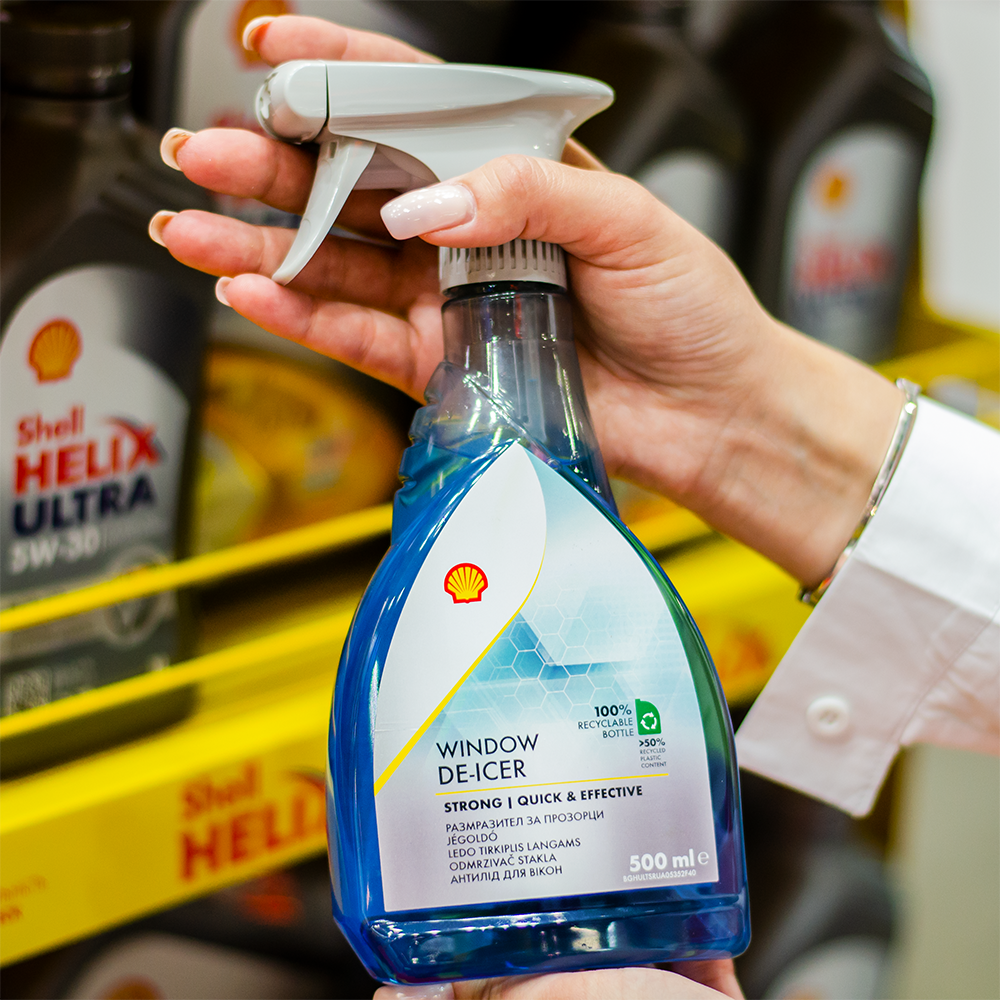 Розморожувач скла Shell Window De-icer